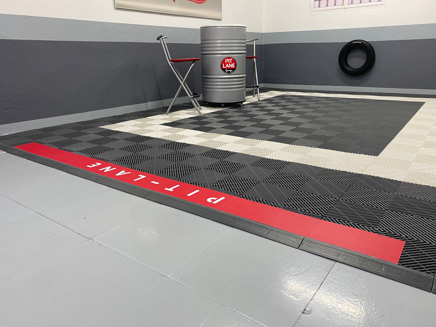 PIT-LANE Salida Garaje boxes