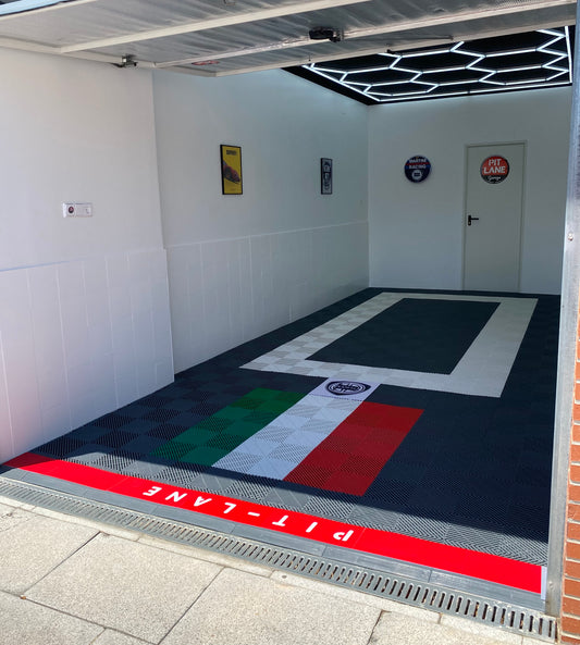 PIT-LANE Salida Garaje boxes